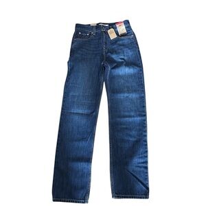 NWT Levi's Low Pro Straight Classic Blue Denim Jeans